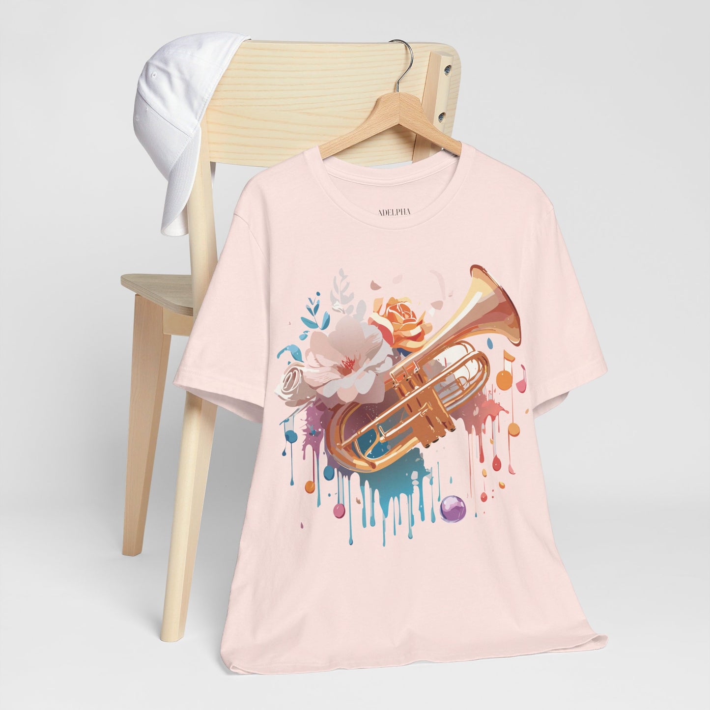 Natural Cotton Tee Shirt - Music collection