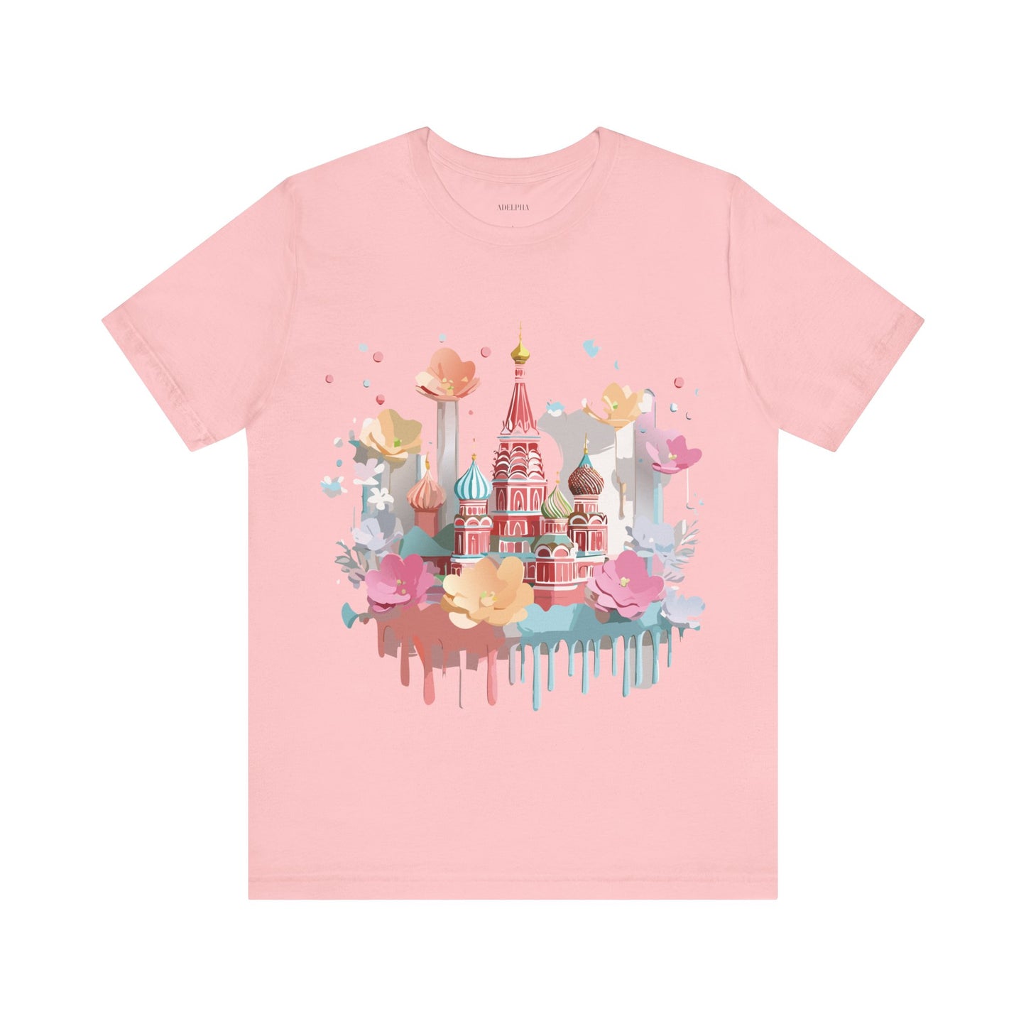 Natural Cotton Tee Shirt - Beautiful Places Collection - Moscow