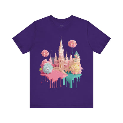 Natural Cotton Tee Shirt - Beautiful Places Collection - Vienna Printify