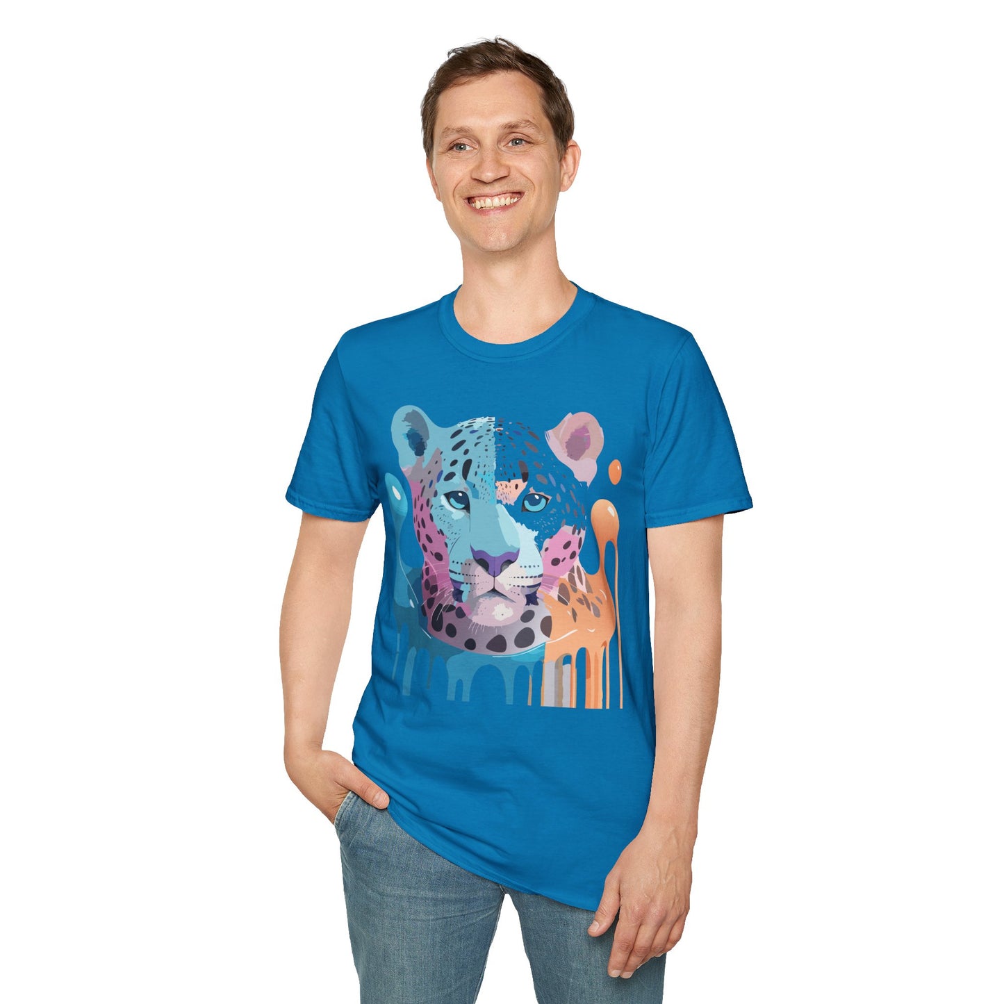 Cheetah Shirt, Shirt with Cheetah, Cheetah Tee, Shirt with Animals