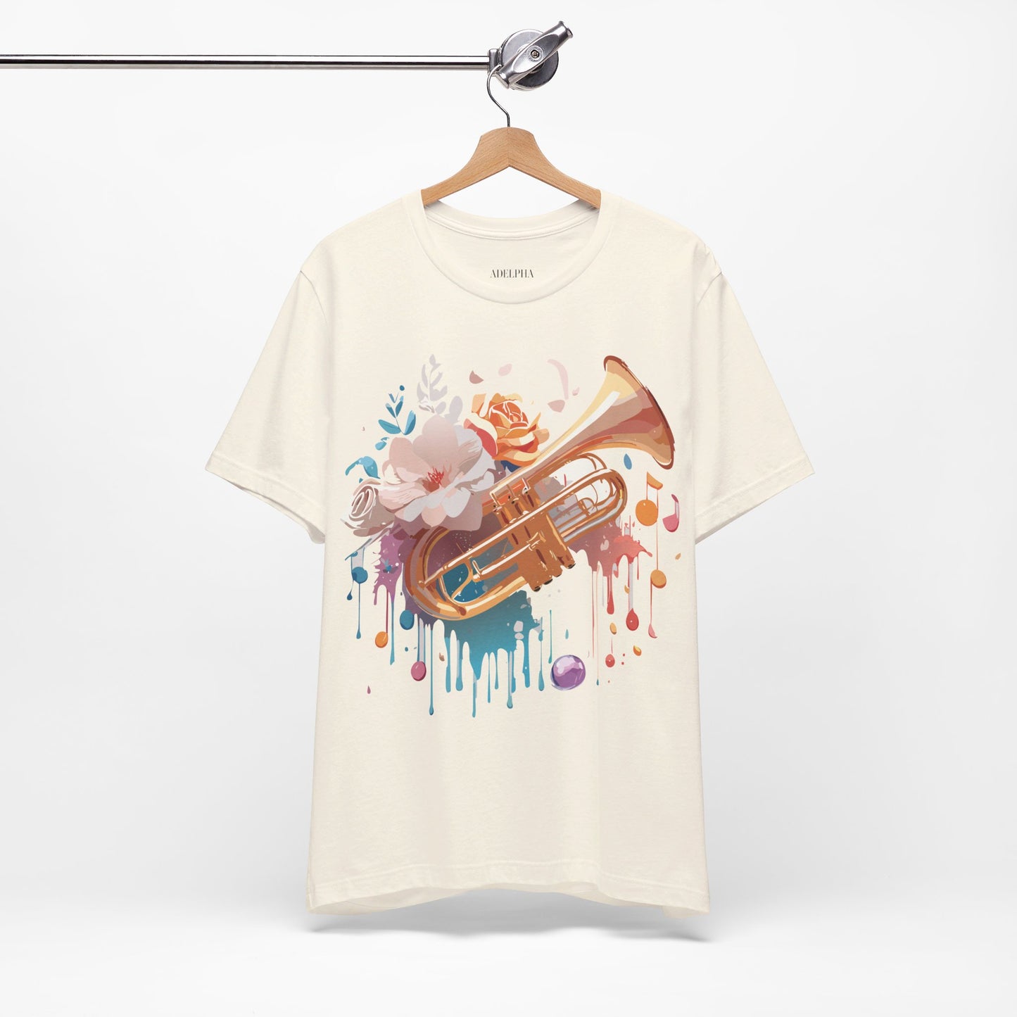 Natural Cotton Tee Shirt - Music collection