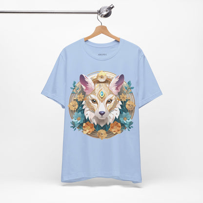Natural Cotton Tee Shirt - Medallion Collection Printify
