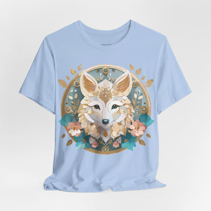 Natural Cotton Tee Shirt - Medallion Collection Printify