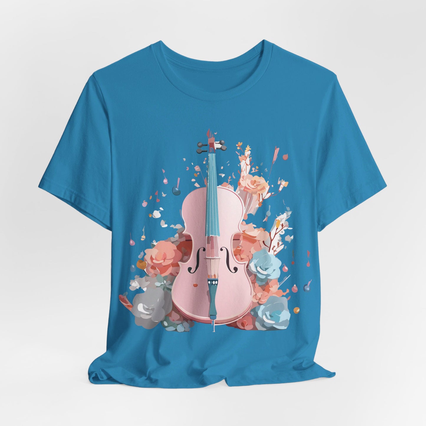 Natural Cotton Tee Shirt - Music Collection