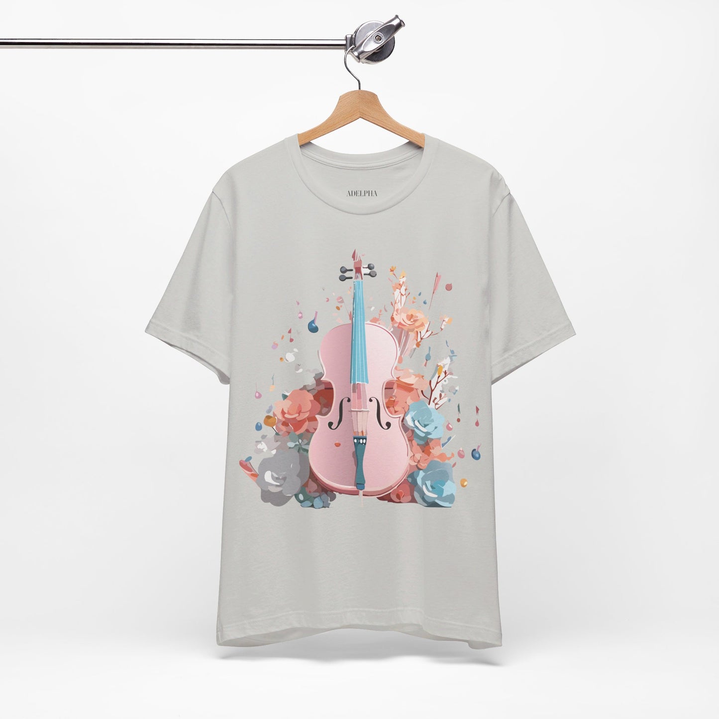 T-shirt en coton naturel - Collection Musique