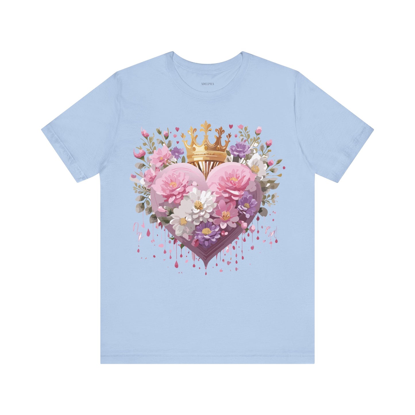 Natural Cotton Tee Shirt - Love story Collection