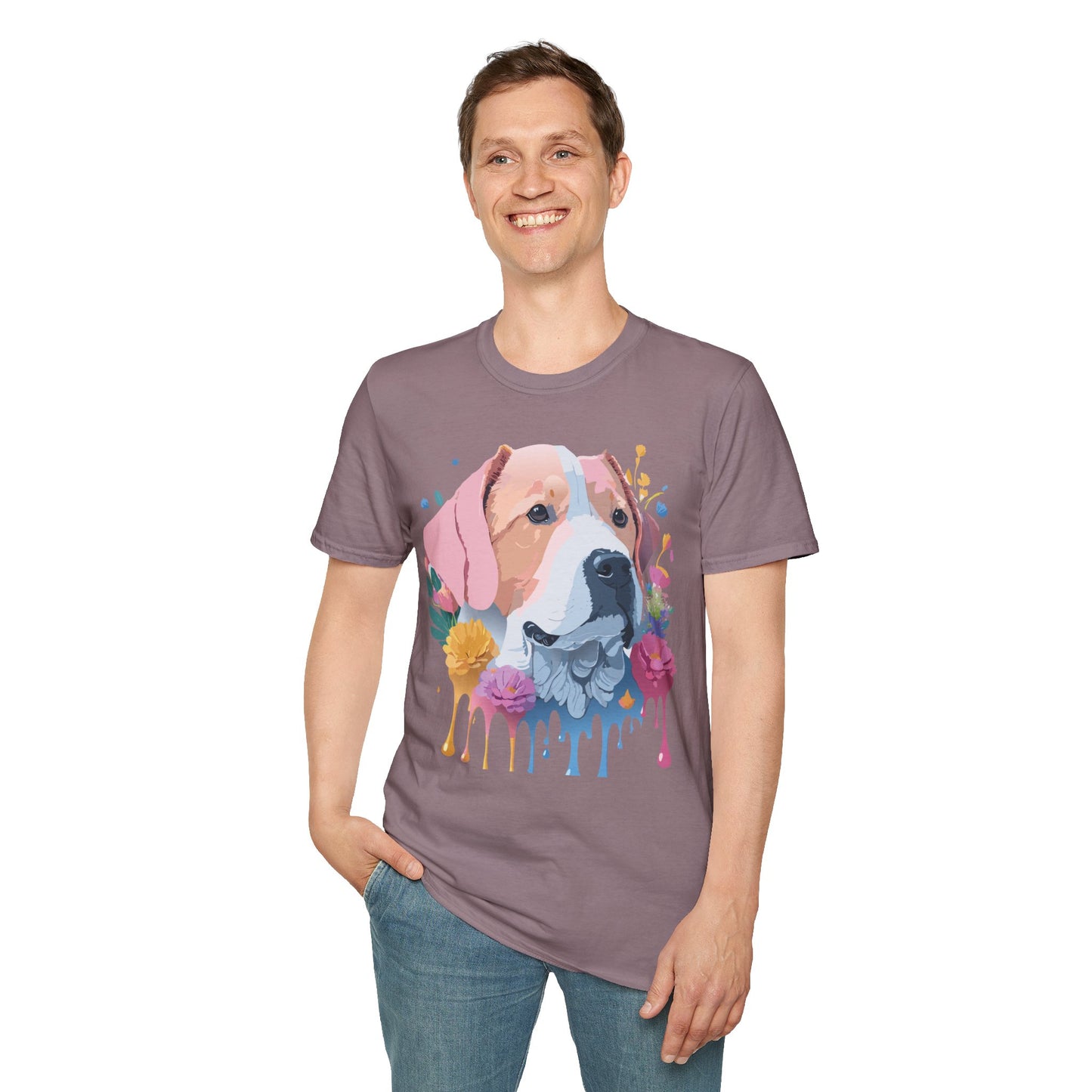 Dog Shirt, Shirt with Dog, Animal Tee, Shirt with Animals