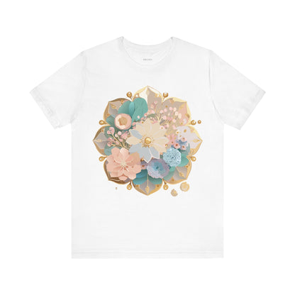 Natural Cotton Tee Shirt - Medallion Collection Printify