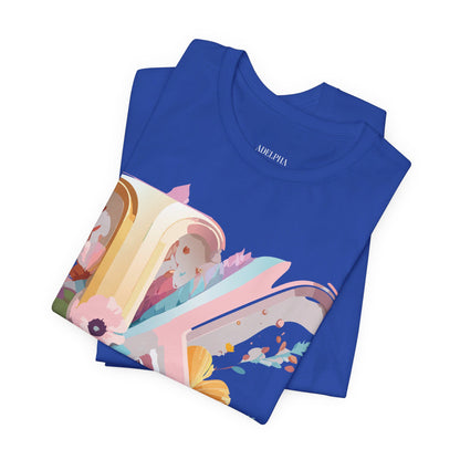 Natural Cotton Tee Shirt - Letters Collection - K Printify