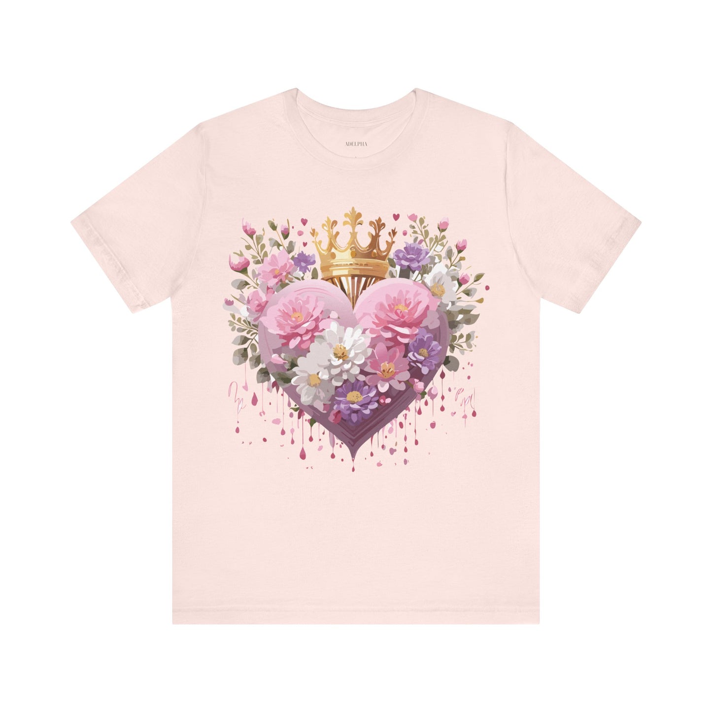 Natural Cotton Tee Shirt - Love story Collection