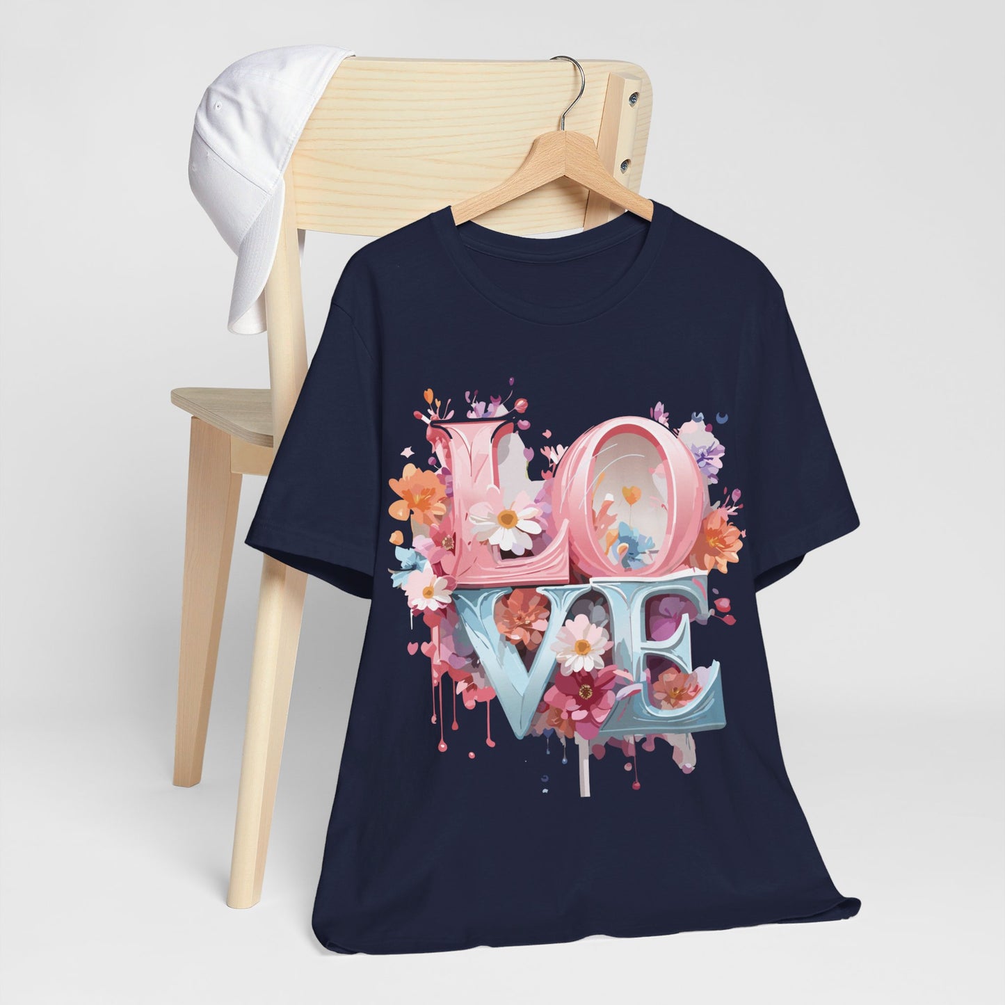 Natural Cotton Tee Shirt - Love Story Collection