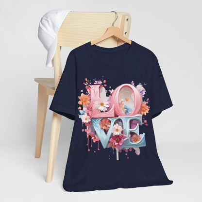 Natural Cotton Tee Shirt - Love Story Collection Printify