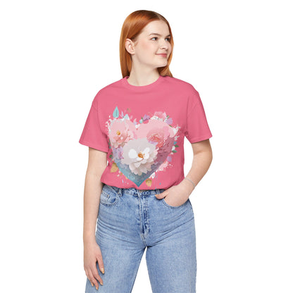 Natural Cotton Tee Shirt - Love story Collection Printify