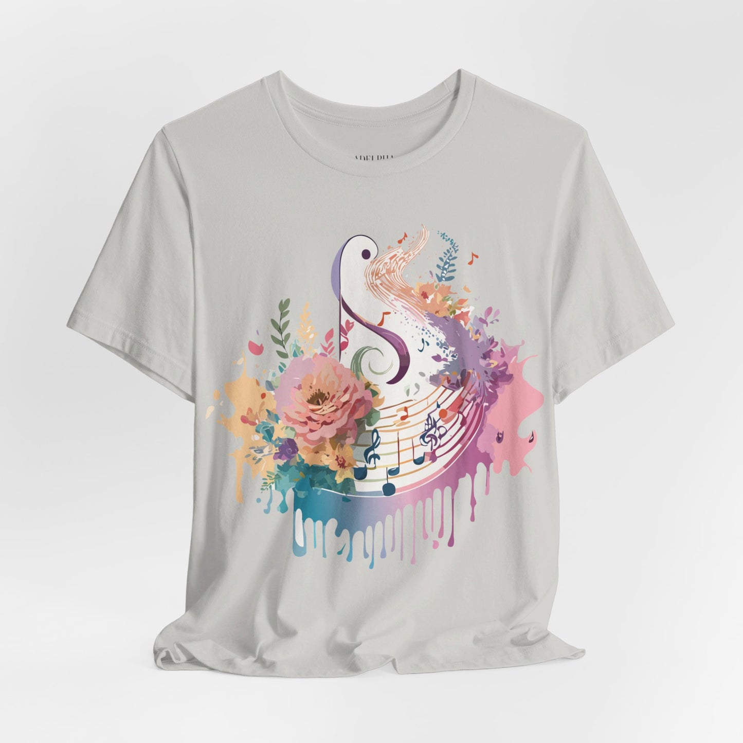 T-shirt en coton naturel - Collection Musique