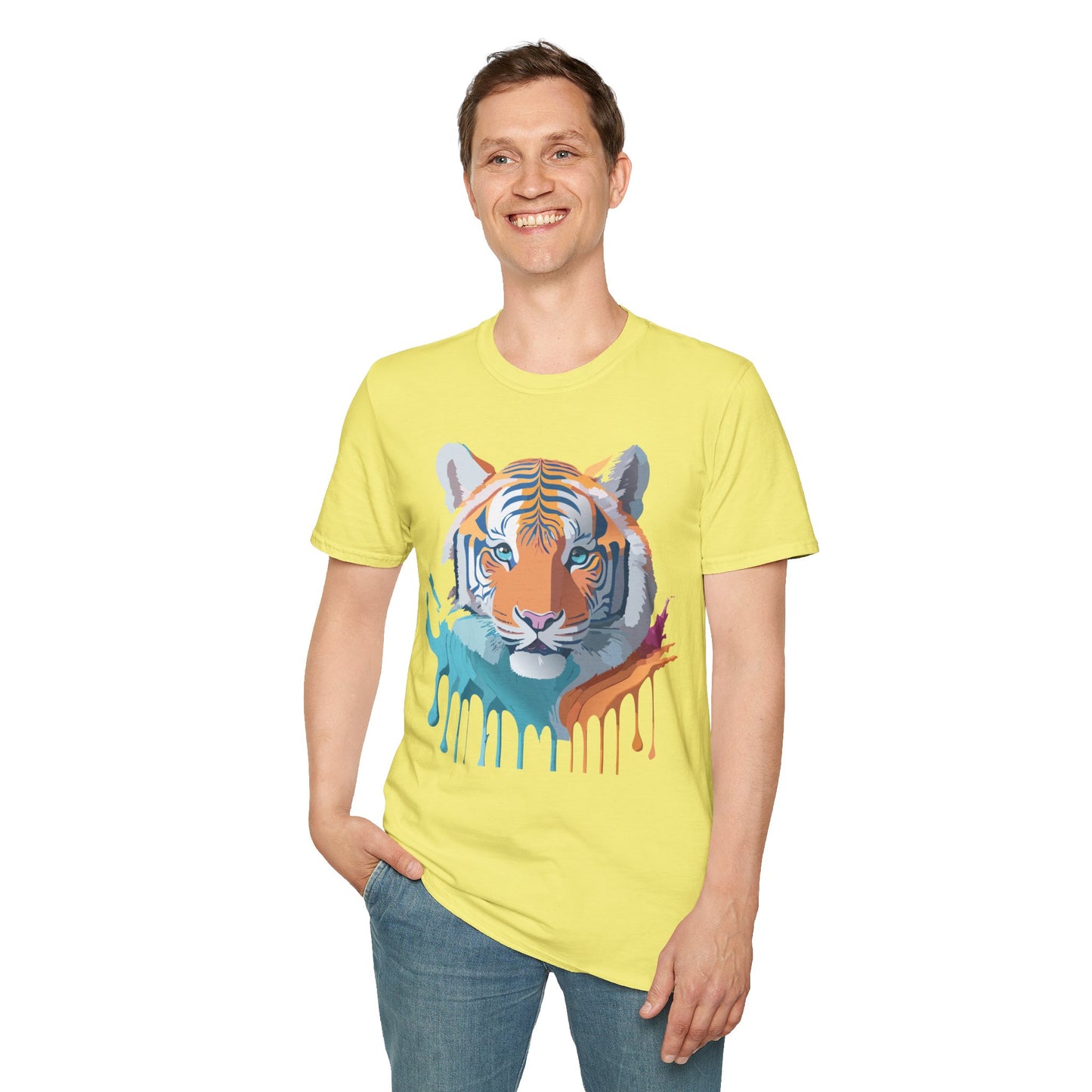 Tiger Shirt, Shirt with Tiger, Animal Tee, Shirt with Animals