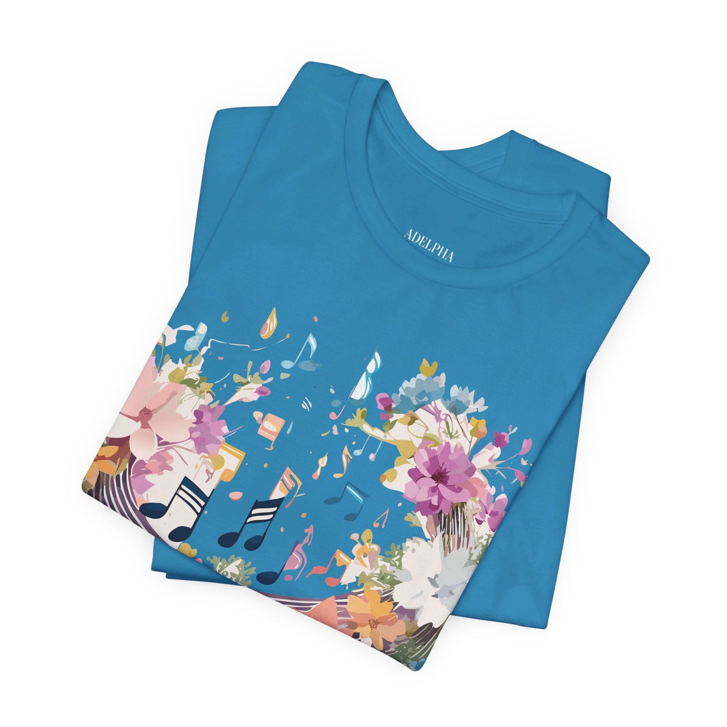 Natural Cotton Tee Shirt - Music Collection