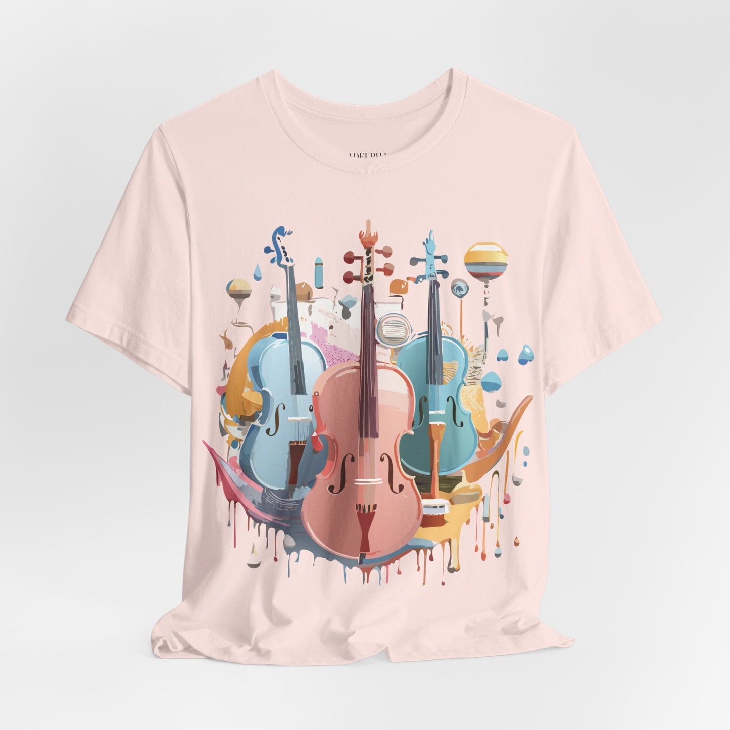 T-shirt en coton naturel - Collection Musique