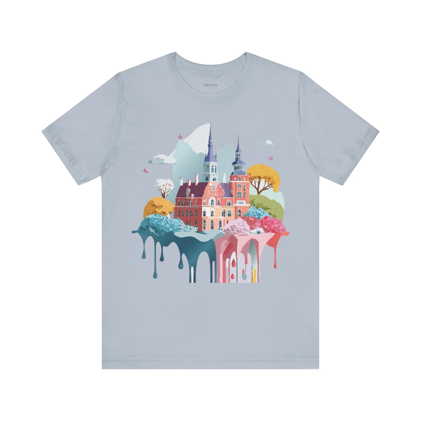 Natural Cotton Tee Shirt - Beautiful Places Collection - Warnemünde and Rostock - Germany