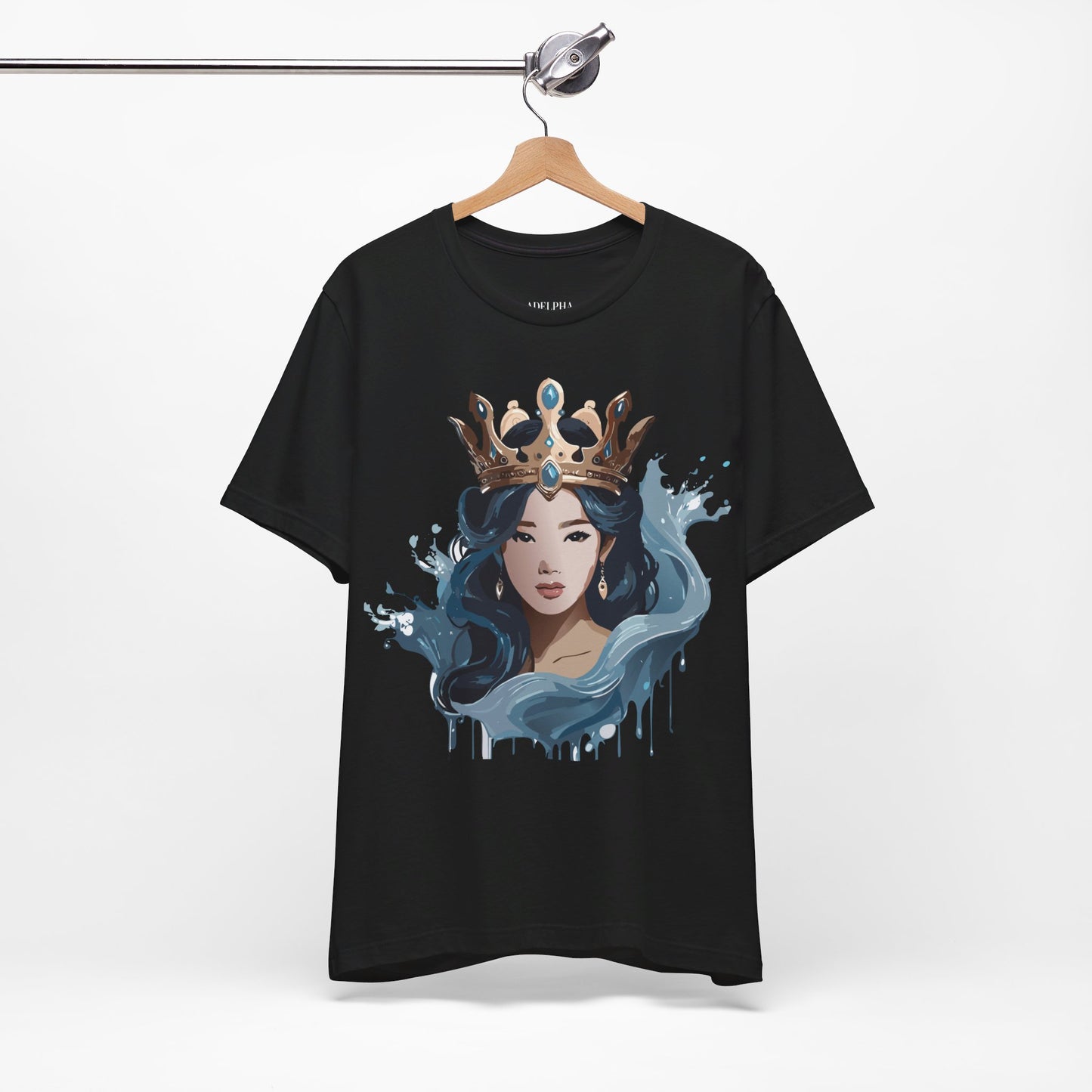 T-Shirt aus natürlicher Baumwolle – Queen Collection