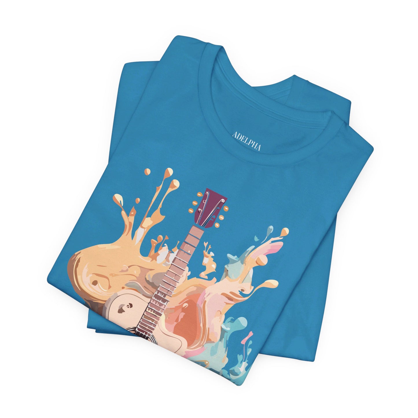 T-shirt en coton naturel - Collection Musique