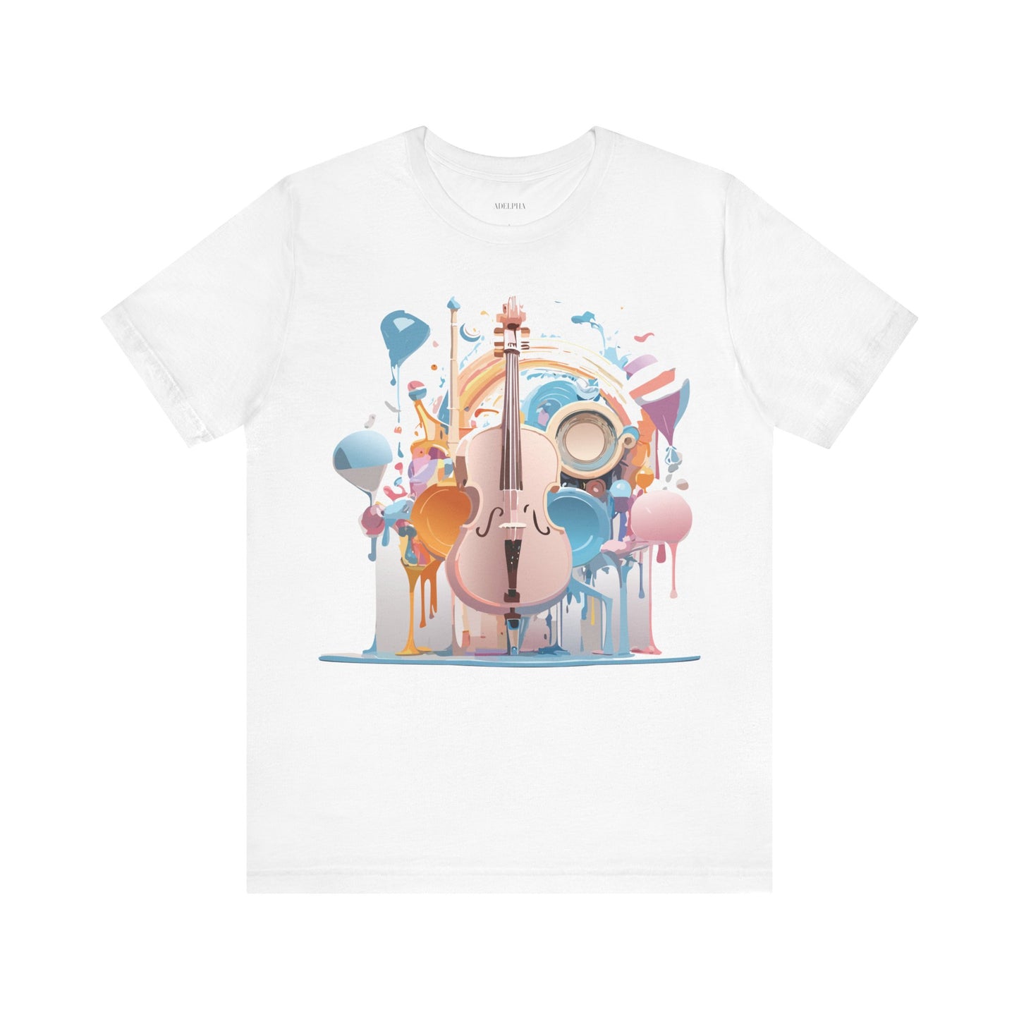 Natural Cotton Tee Shirt - Music collection