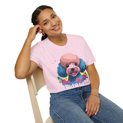 Dog Shirt Unisex Animal Tee Gildan Softstyle 64000 100 Percent Cotton