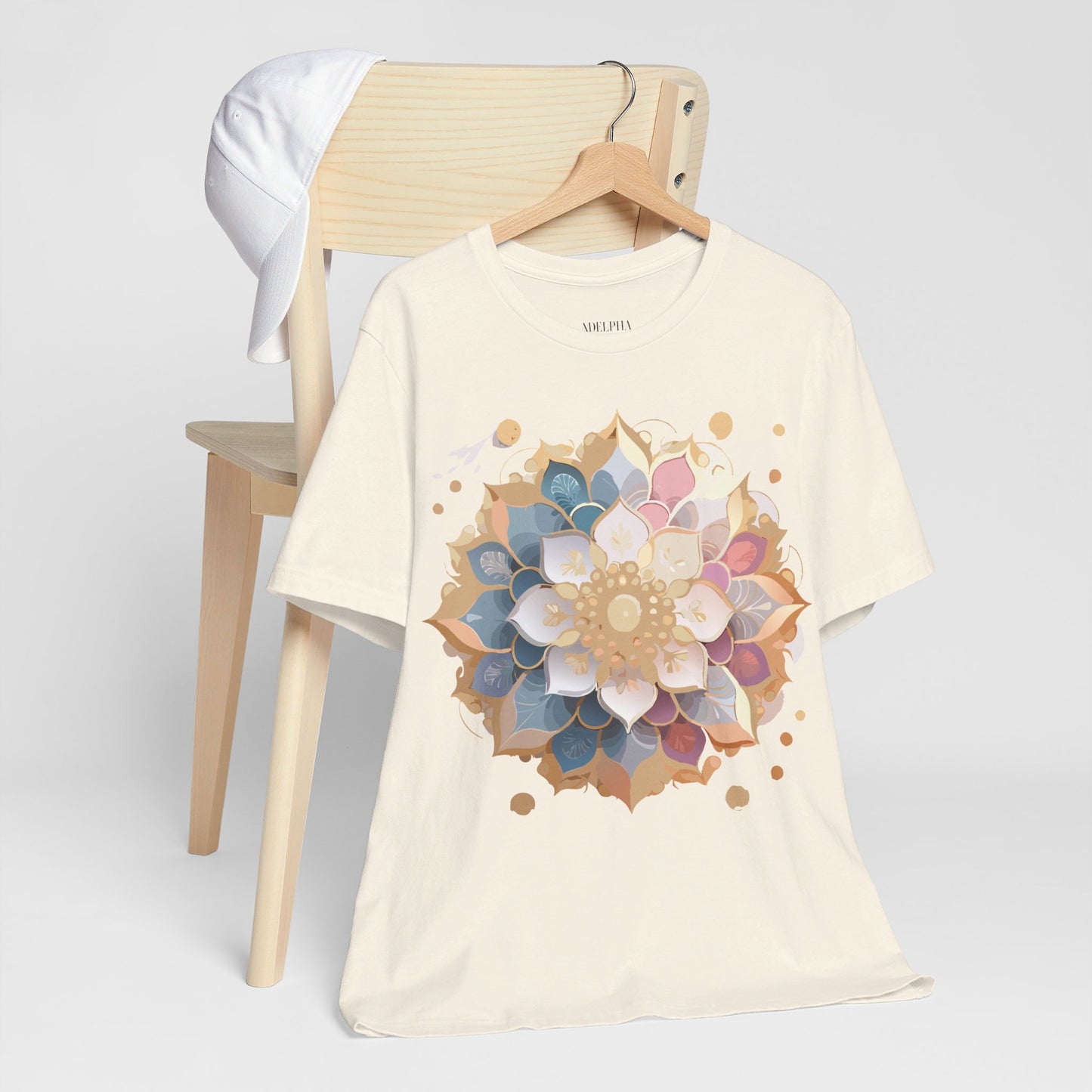 T-shirt en coton naturel - Collection Médaillon