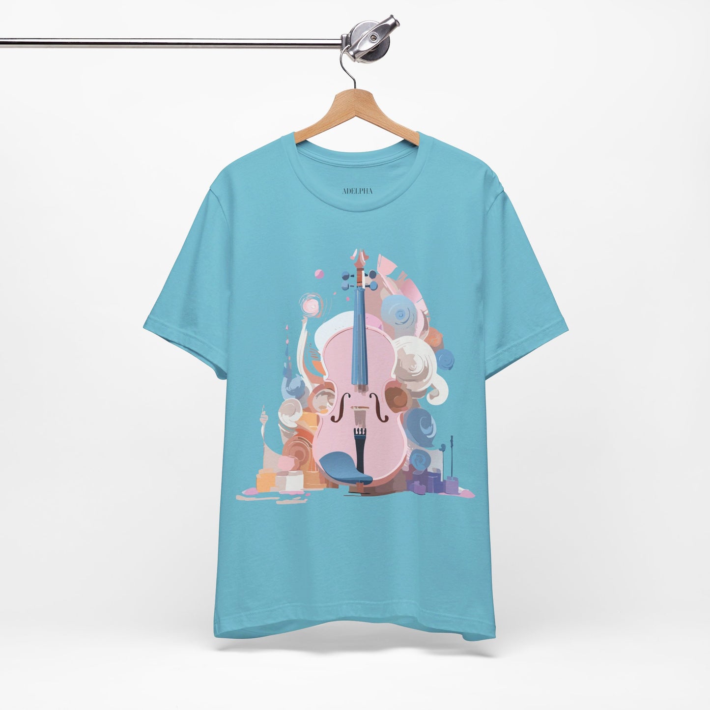 T-shirt en coton naturel - Collection Musique