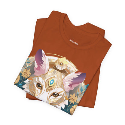 Natural Cotton Tee Shirt - Medallion Collection Printify