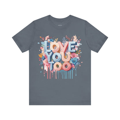 Natural Cotton Tee Shirt - Love Story Collection Printify