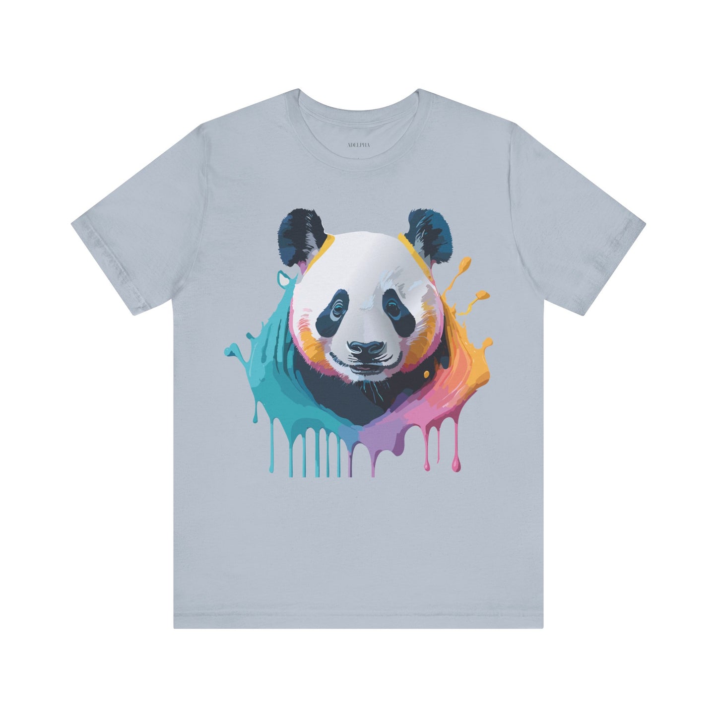 T-Shirt aus natürlicher Baumwolle mit Panda