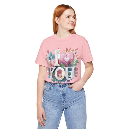 Natural Cotton Tee Shirt - Love story Collection Printify