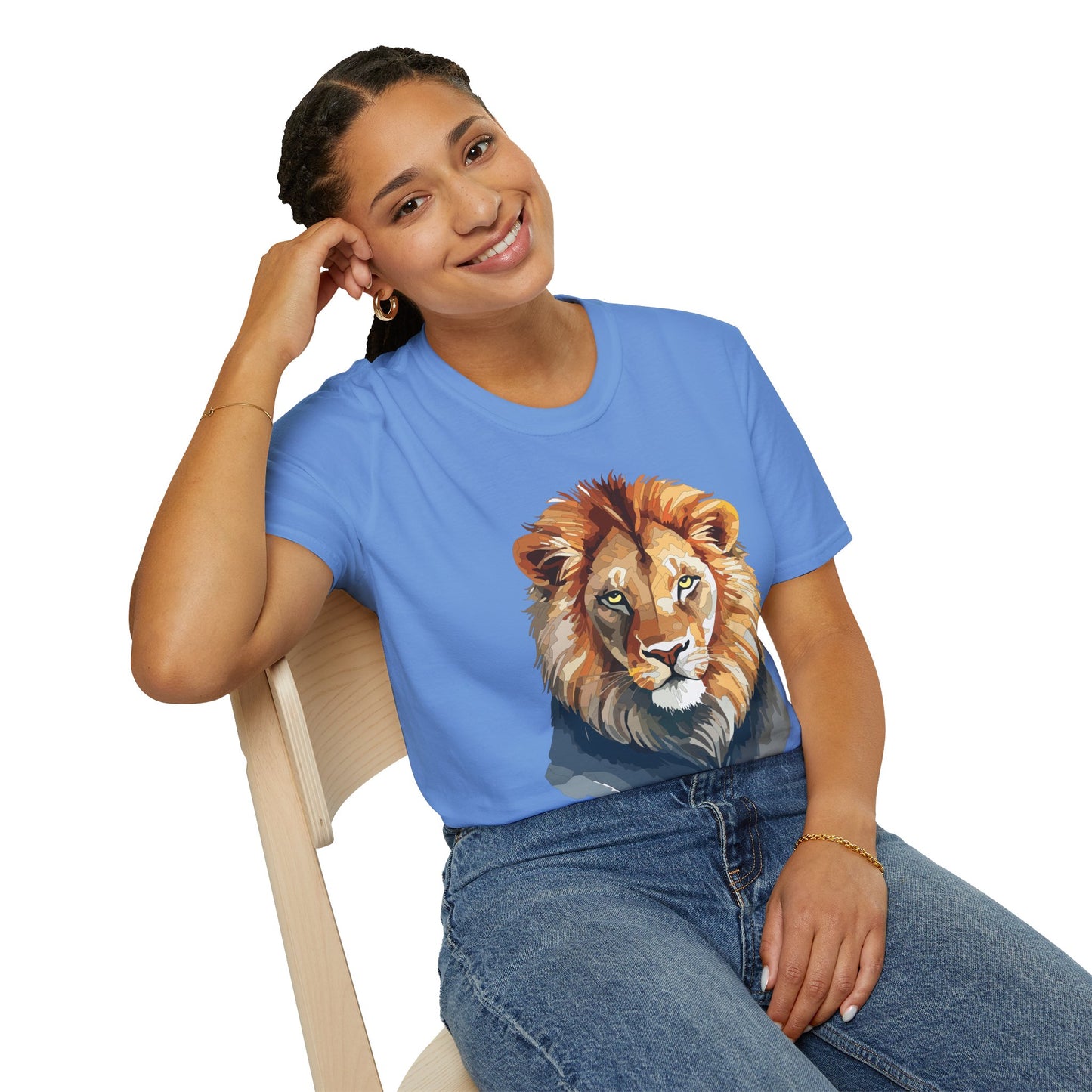 Lion Shirt, Shirt with Lion, Animal Tee, Shirt with Animals