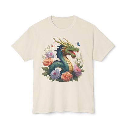 Dragon Art Print T Shirt Unisex HD Cotton Made In USA Full Color
