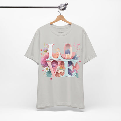 Natural Cotton Tee Shirt - Love story Collection Printify