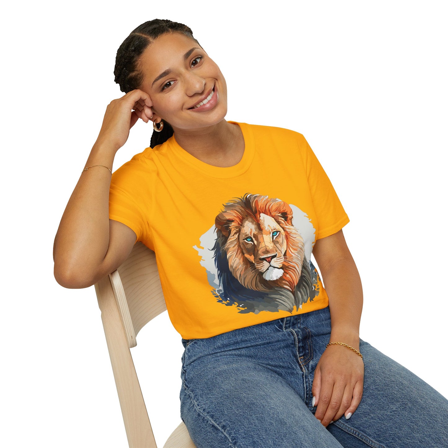 Lion Shirt, Shirt with Lion, Animal Tee, Shirt with Animals