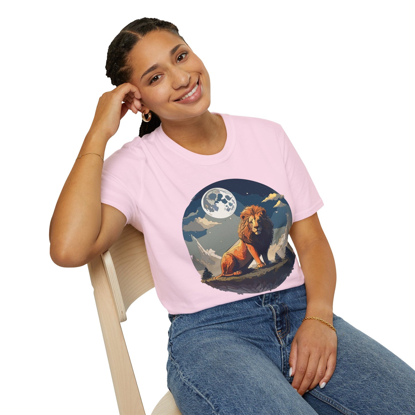 Lion Shirt, Shirt with Lion, Animal Tee, Shirt with Animals