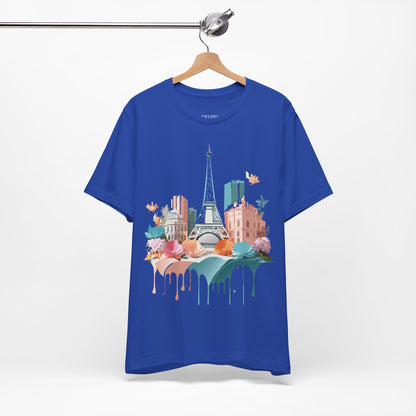 Tourist Shirt, Shirt with Paris - ADELPHA