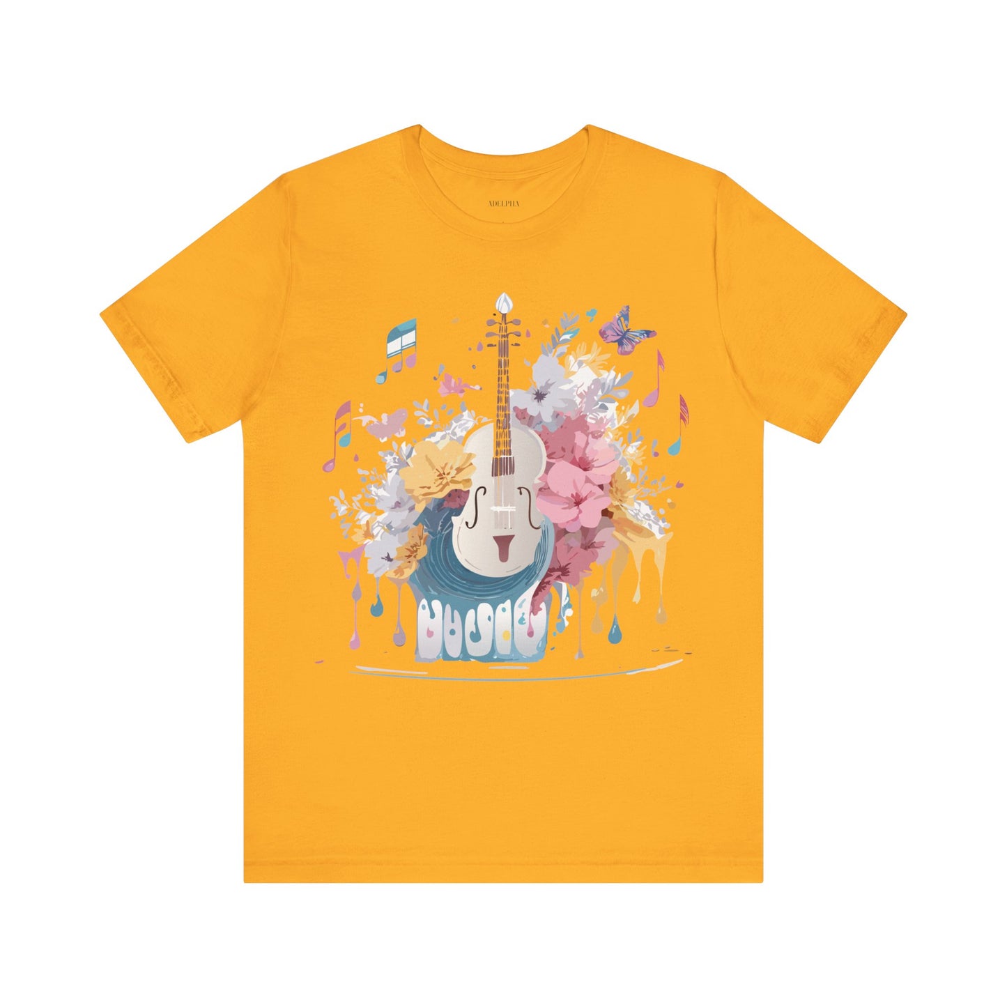 Natural Cotton Tee Shirt - Music collection