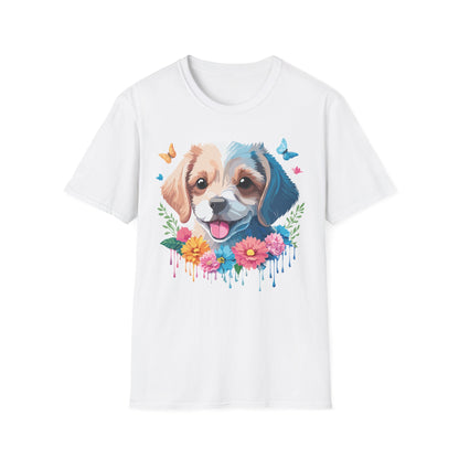 Dog Shirt Unisex Softstyle Tee Gildan 64000 100 Percent Ring Spun Cotton