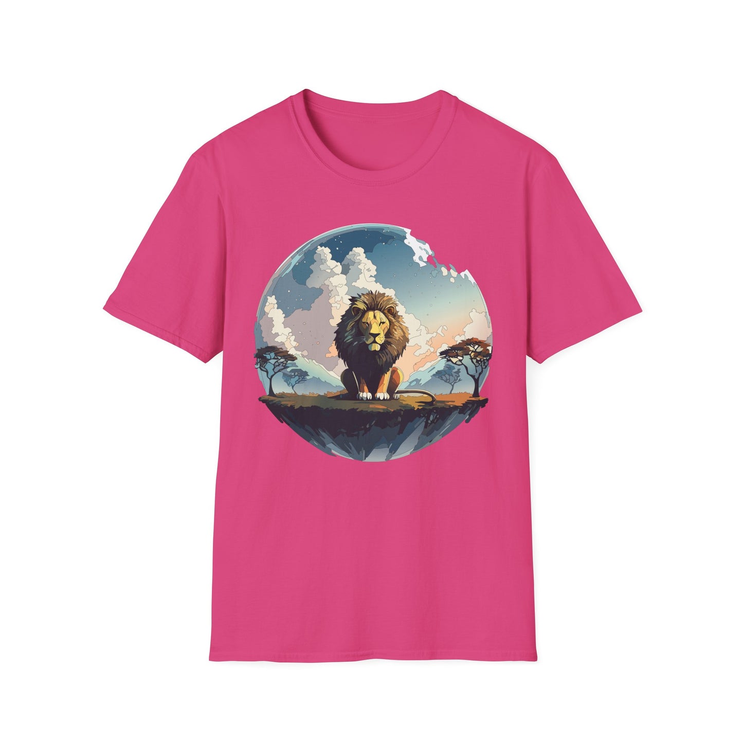 Lion Shirt, Shirt with Lion, Animal Tee, Shirt with Animals