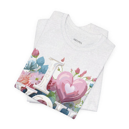 Natural Cotton Tee Shirt - Love story Collection Printify