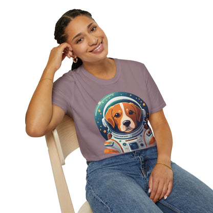 Dog Shirt Unisex Animal Print Tee Softstyle Short Sleeve Tee