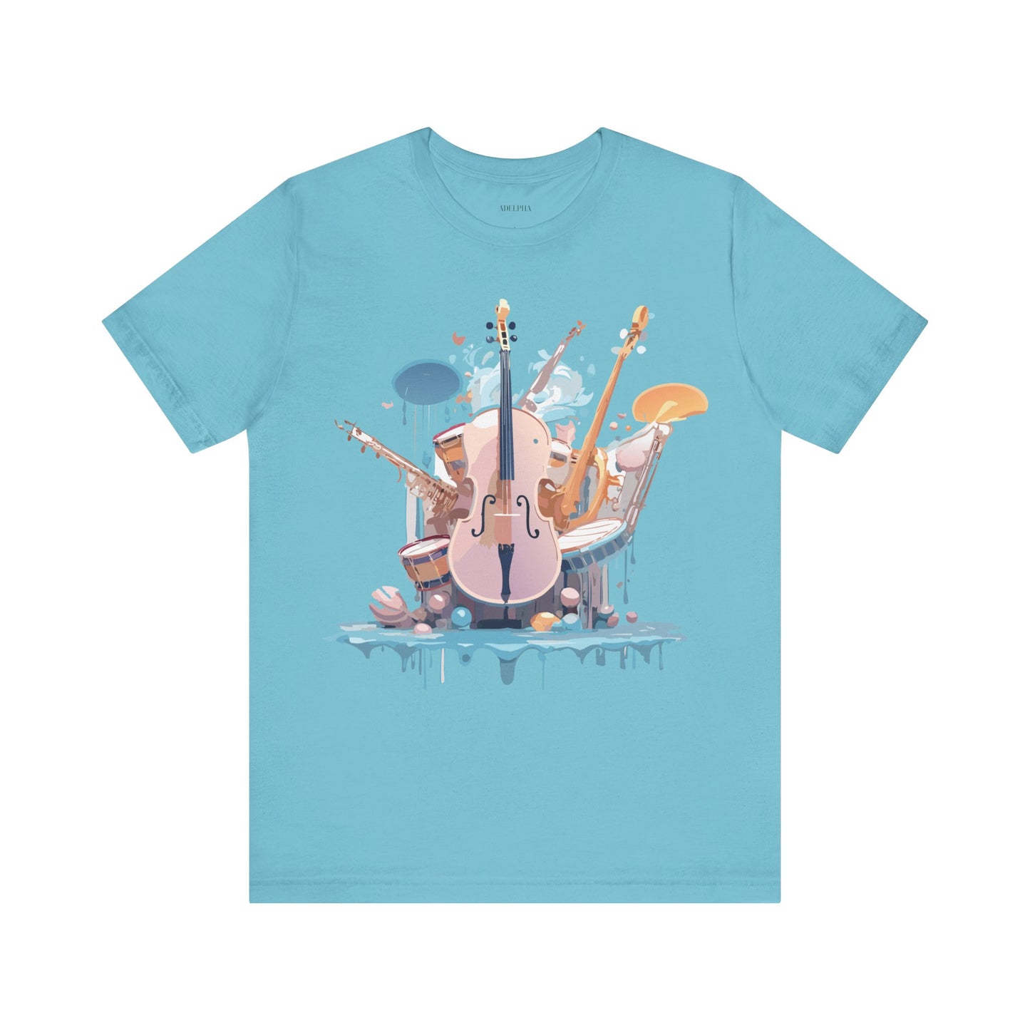 Natural Cotton Tee Shirt - Music collection