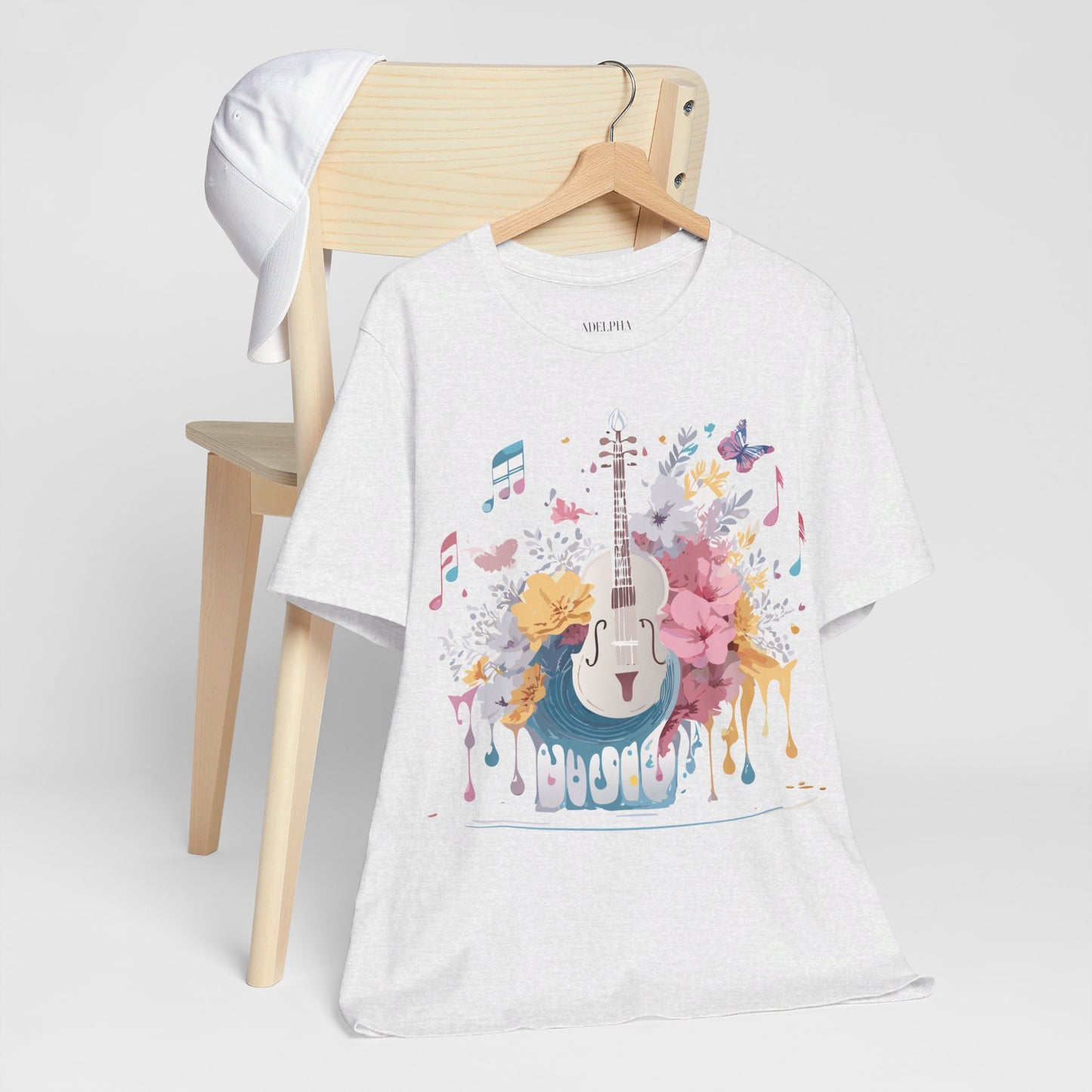 Natural Cotton Tee Shirt - Music collection