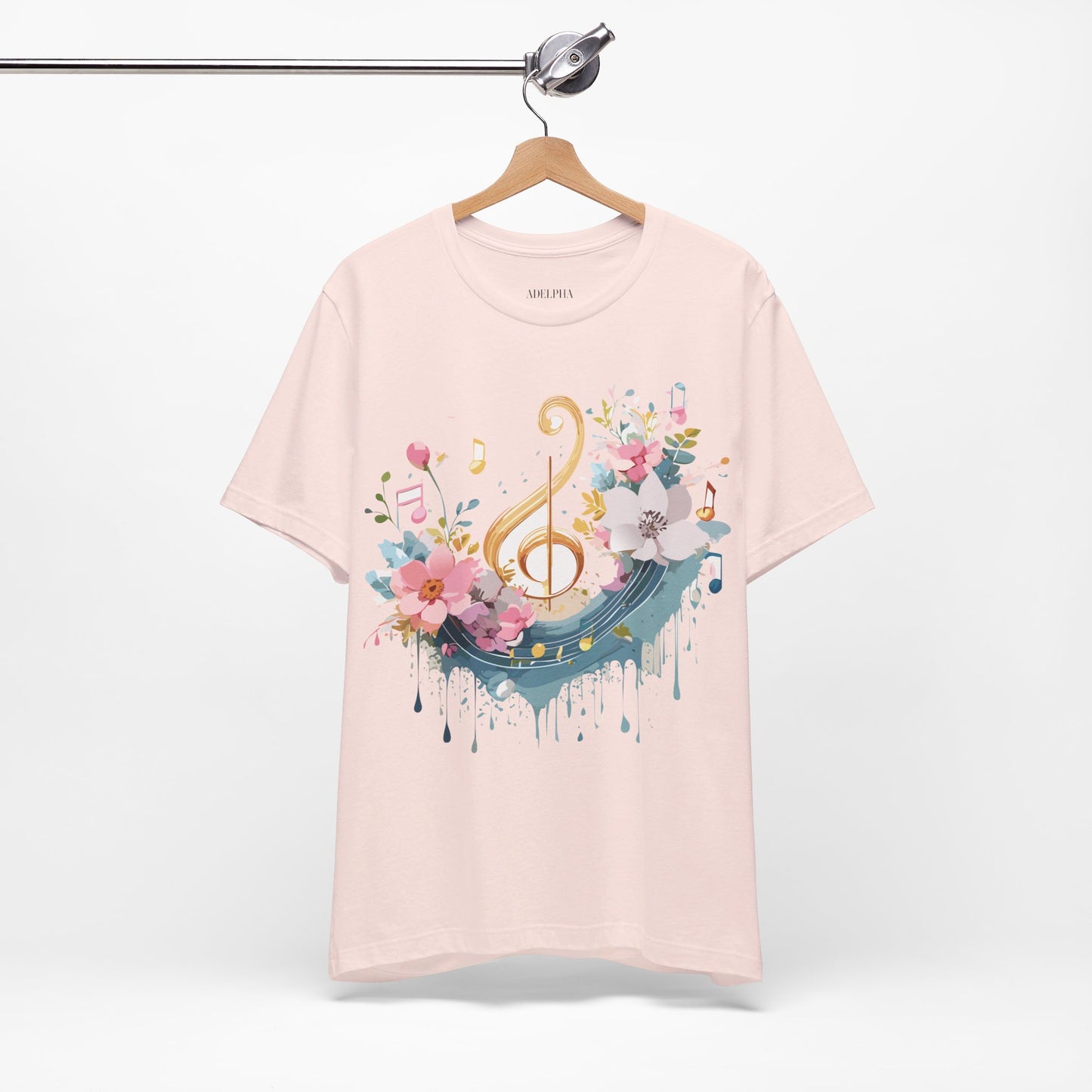 T-shirt en coton naturel - Collection Musique