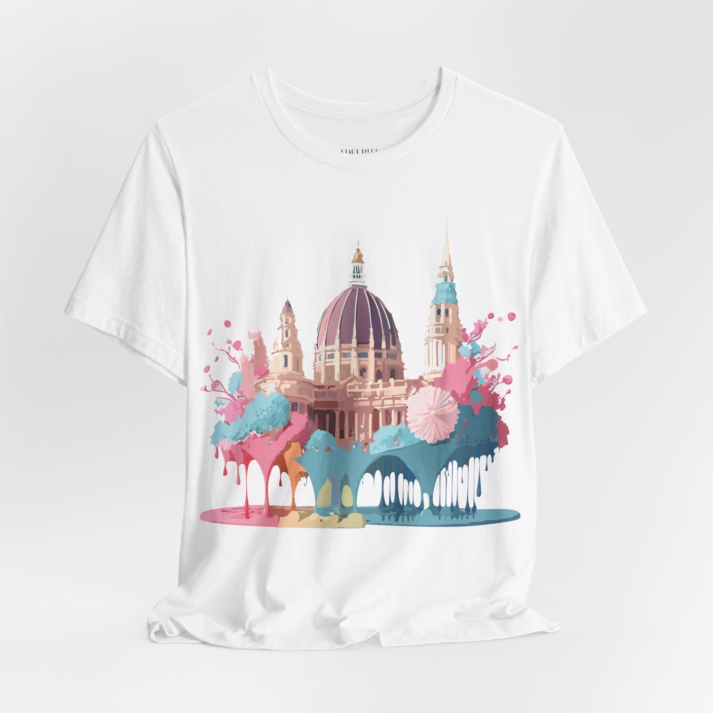 Natural Cotton Tee Shirt - Beautiful Places Collection - Vienna