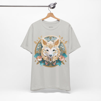 Natural Cotton Tee Shirt - Medallion Collection Printify