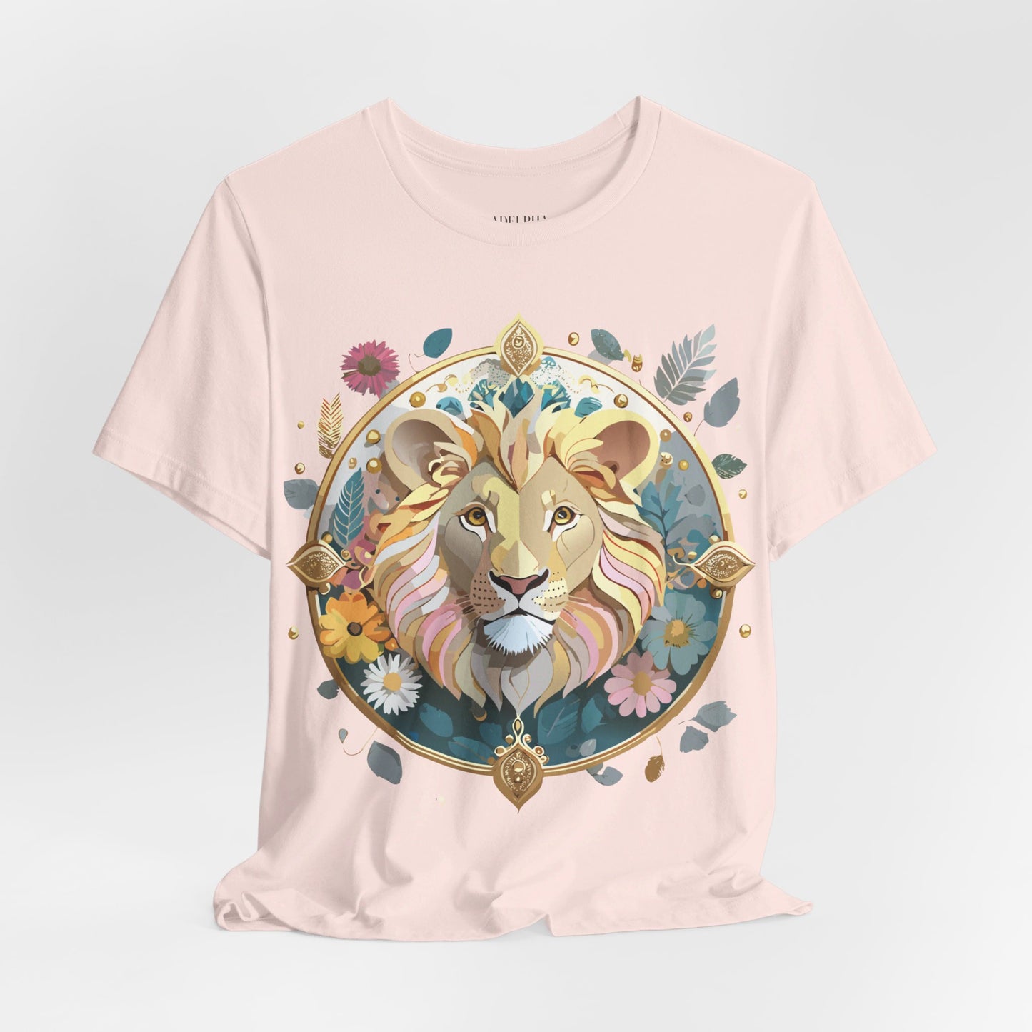 T-Shirt aus natürlicher Baumwolle – Medallion-Kollektion