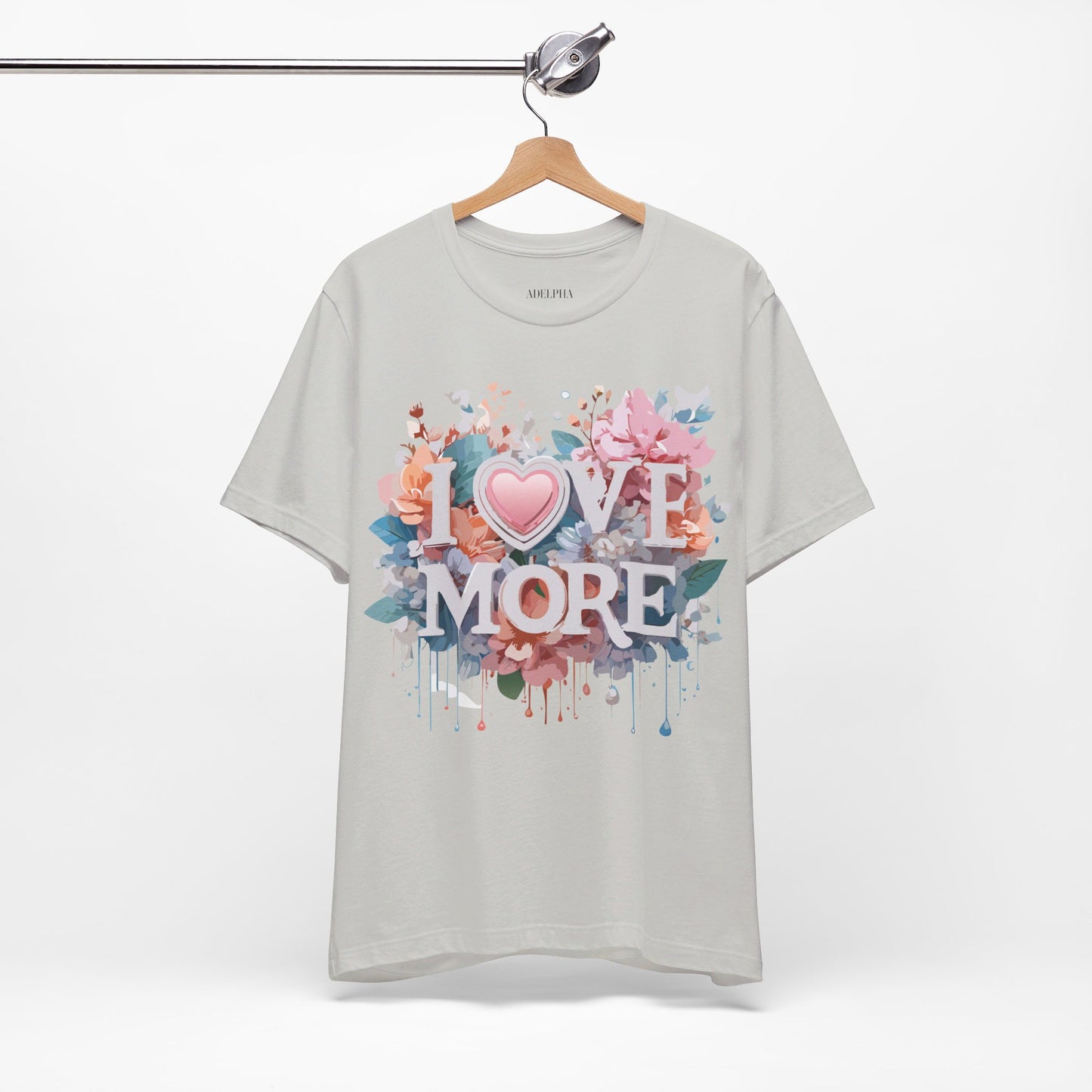 T-Shirt aus natürlicher Baumwolle – Love Story-Kollektion